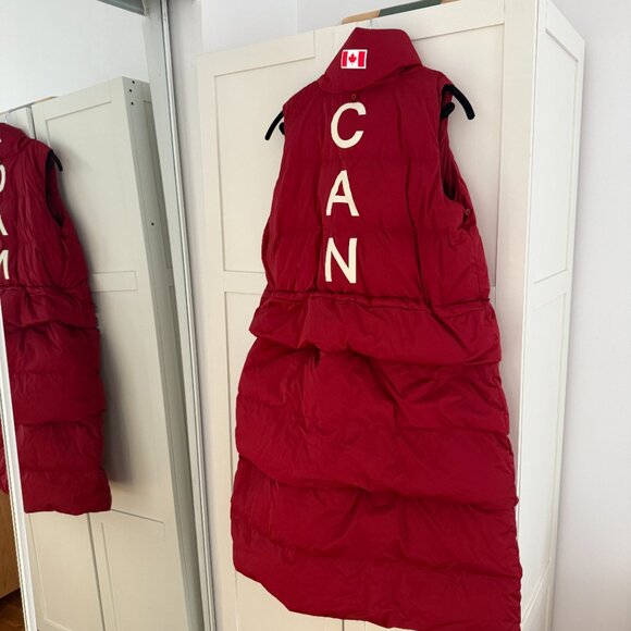 NWT Lululemon Team Canada Transformable Parka Vest Beijing 2022 - Picture 3 of 7